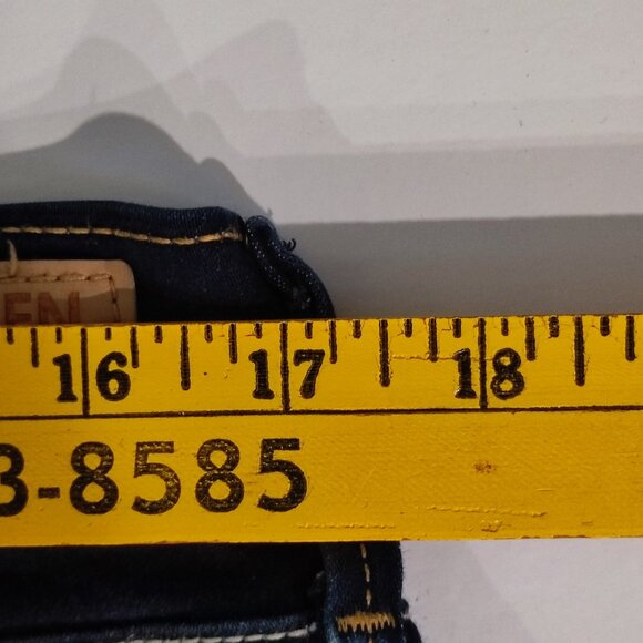 Denizen from Levi's jeans curvy skinny dark wash blue women's size W34 L32 - Picture 11 of 15